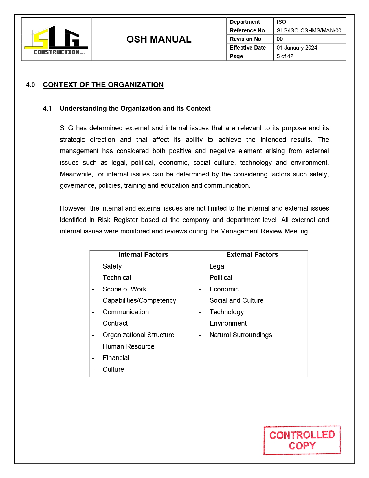 OSH Manual Page 7